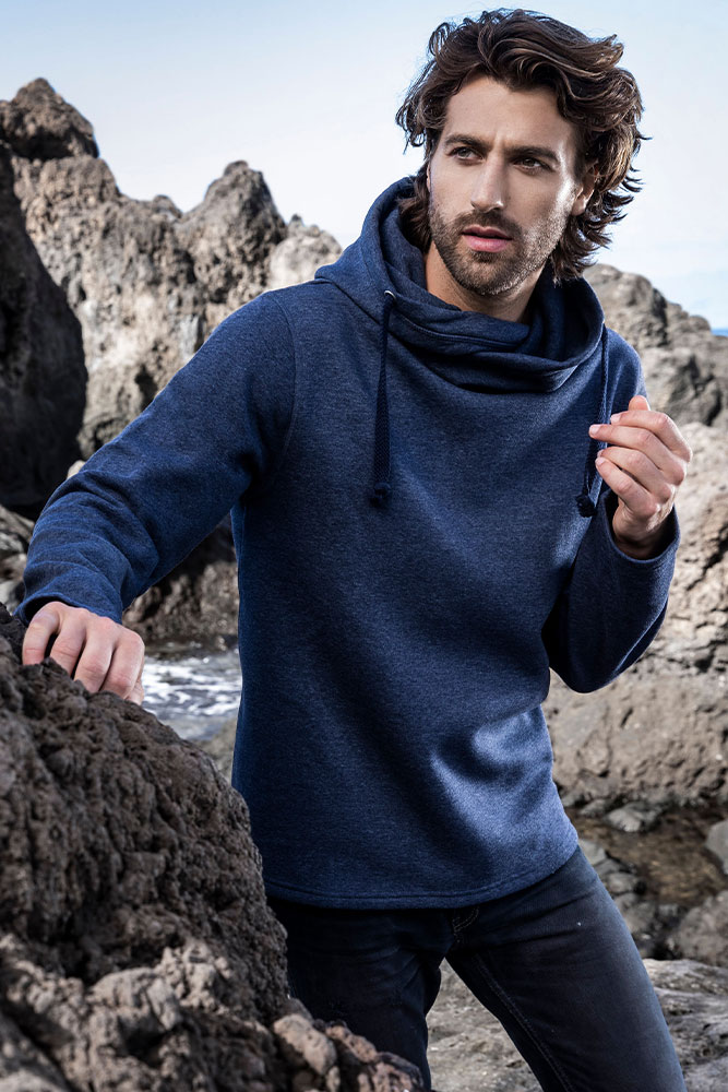 Men’s Heather Hoody 60/40