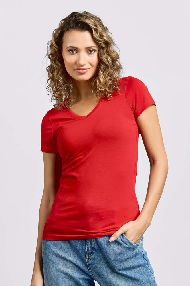 Women’s Slim Fit V-Neck-T