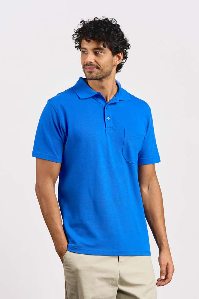 Men’s Heavy Polo Pocket