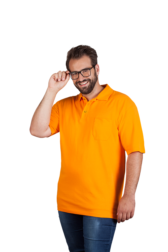 Men’s Heavy Polo Pocket