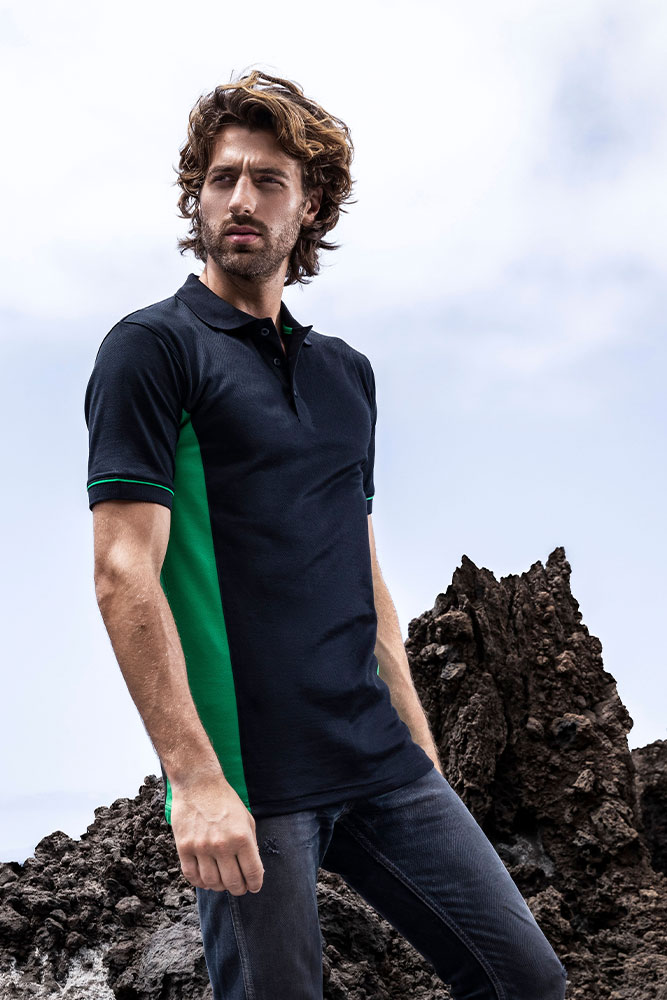 Men’s Function Contrast Polo