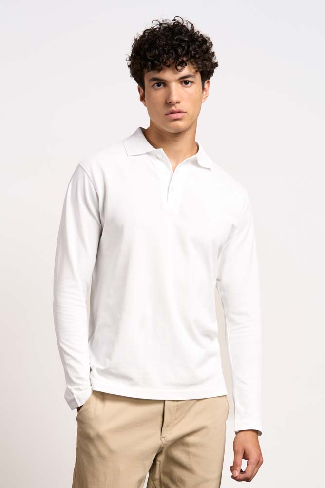 Men’s Heavy Polo Longsleeve