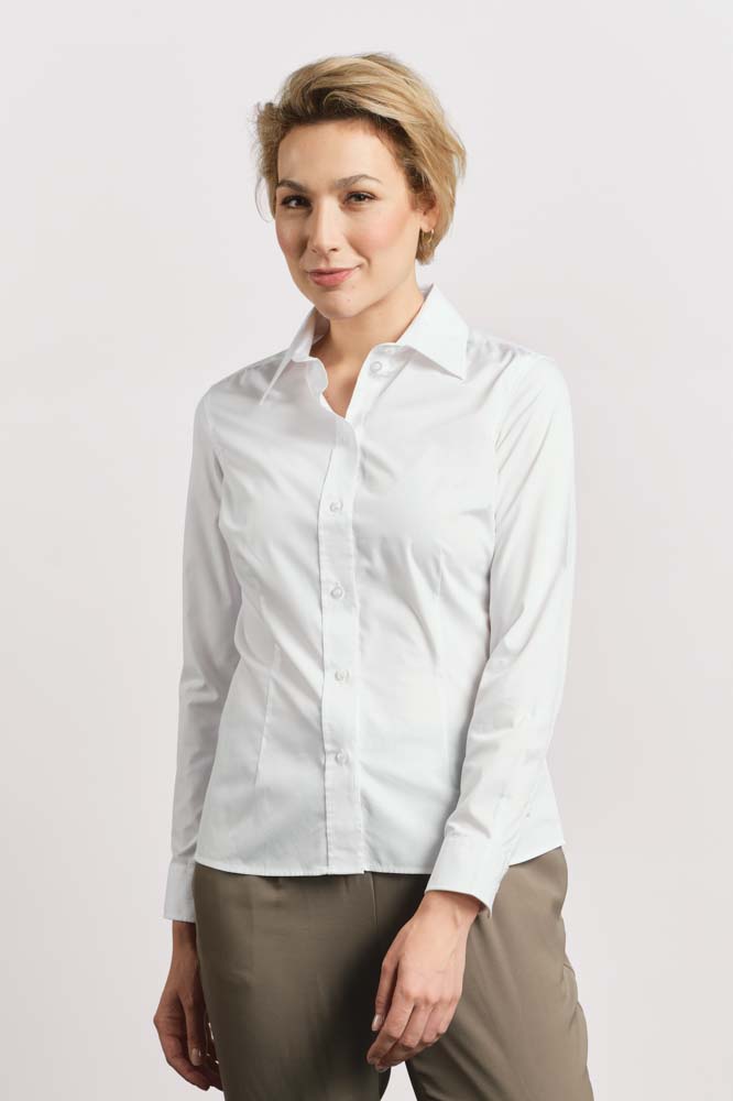 Women’s Poplin Shirt LS