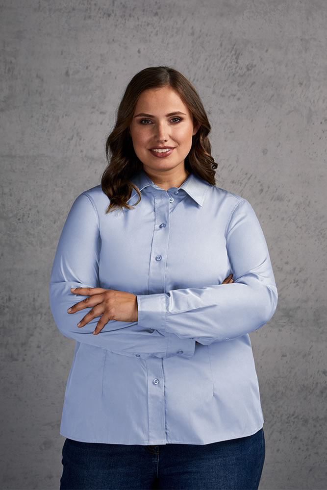 Women’s Poplin Shirt LS