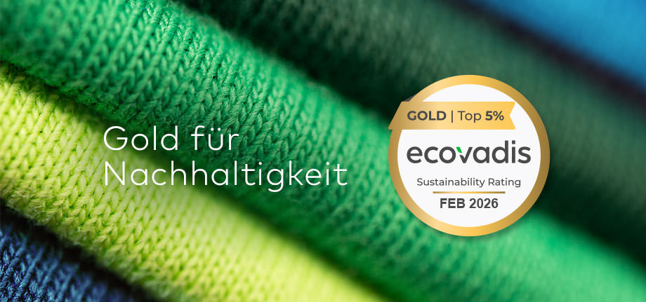 Gold für Nachhaltigkeit